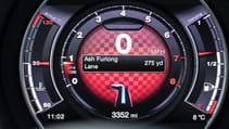 Abarth 595 speedometer