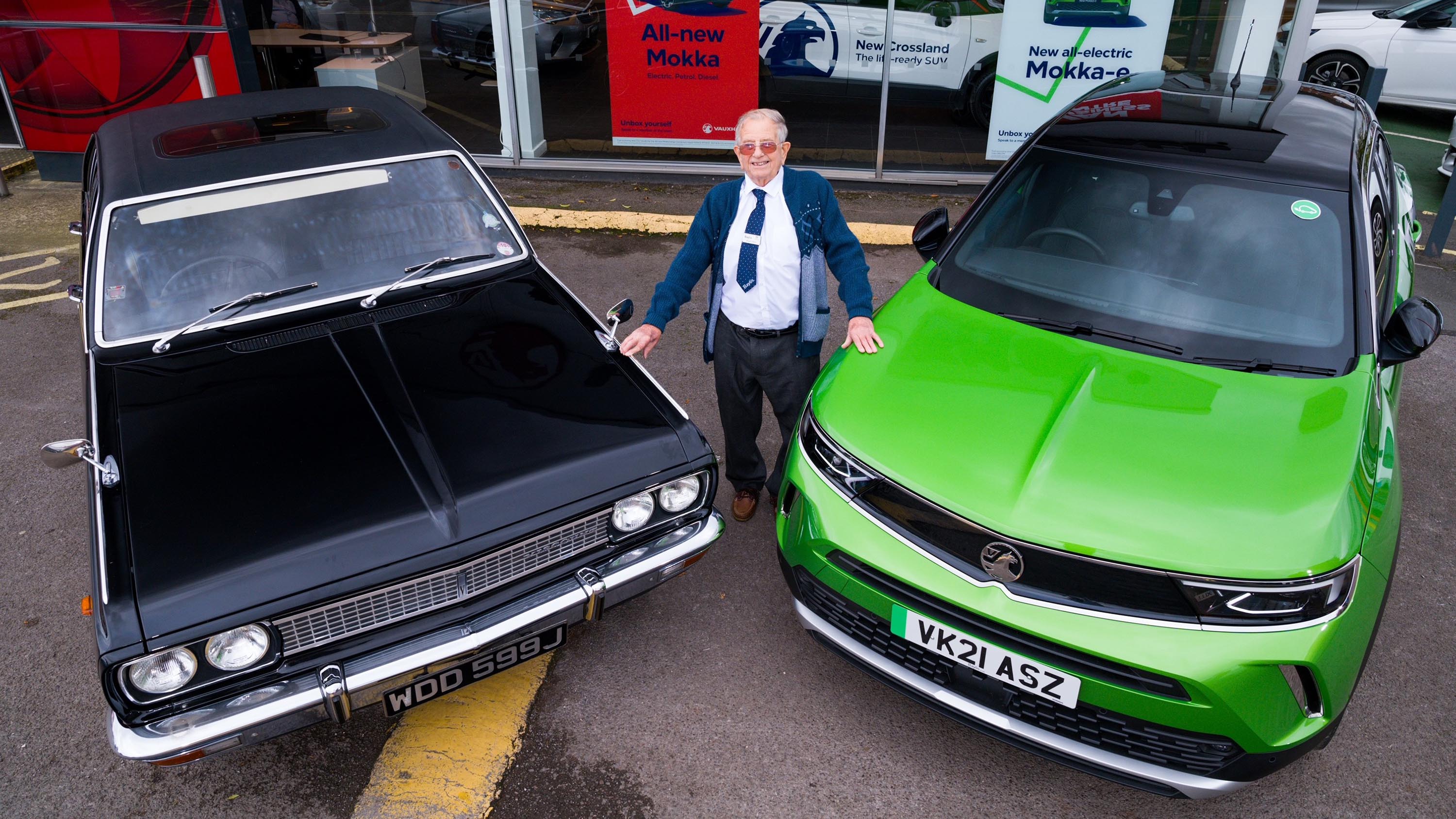 Bryan Webb 75 years working at Vauxhall