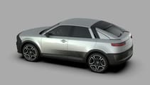 Lancia Montecarlo hybrid SUV concept by David Obendorfer