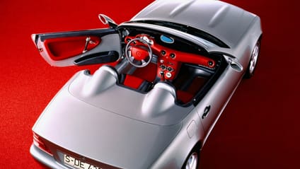 Mercedes SLK concept interior view, 1994