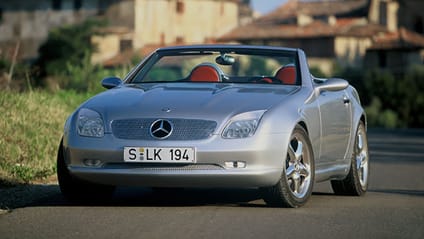 Mercedes SLK concept front end