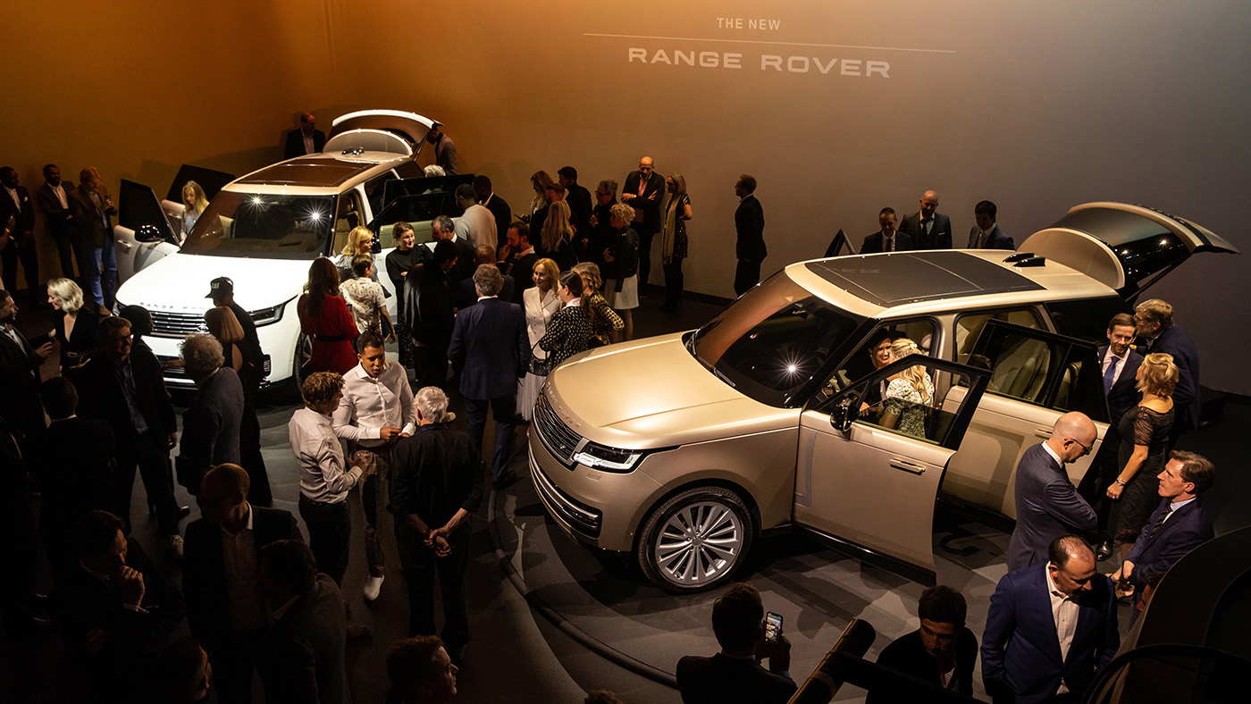 New Range Rover reveal – audience