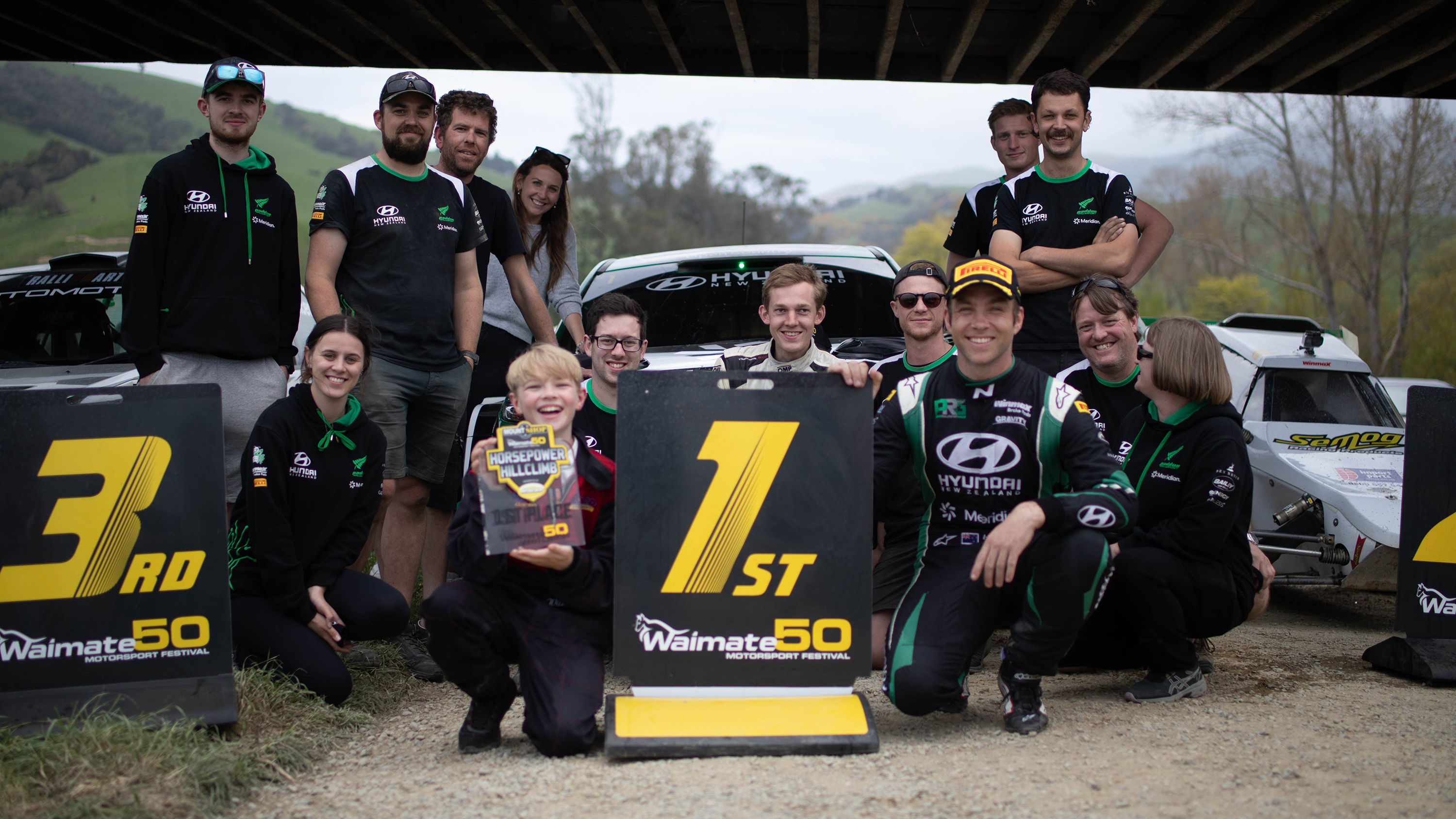 Paddon Rallysport Hyundai Kona EV wins on its Waimate debut