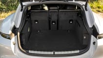 Porsche Taycan 4S Cross Turismo boot detail