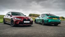 BMW M3 Competition RWD vs BMW M3 Competition 4WD