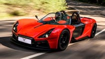 Elemental RP1R red track car