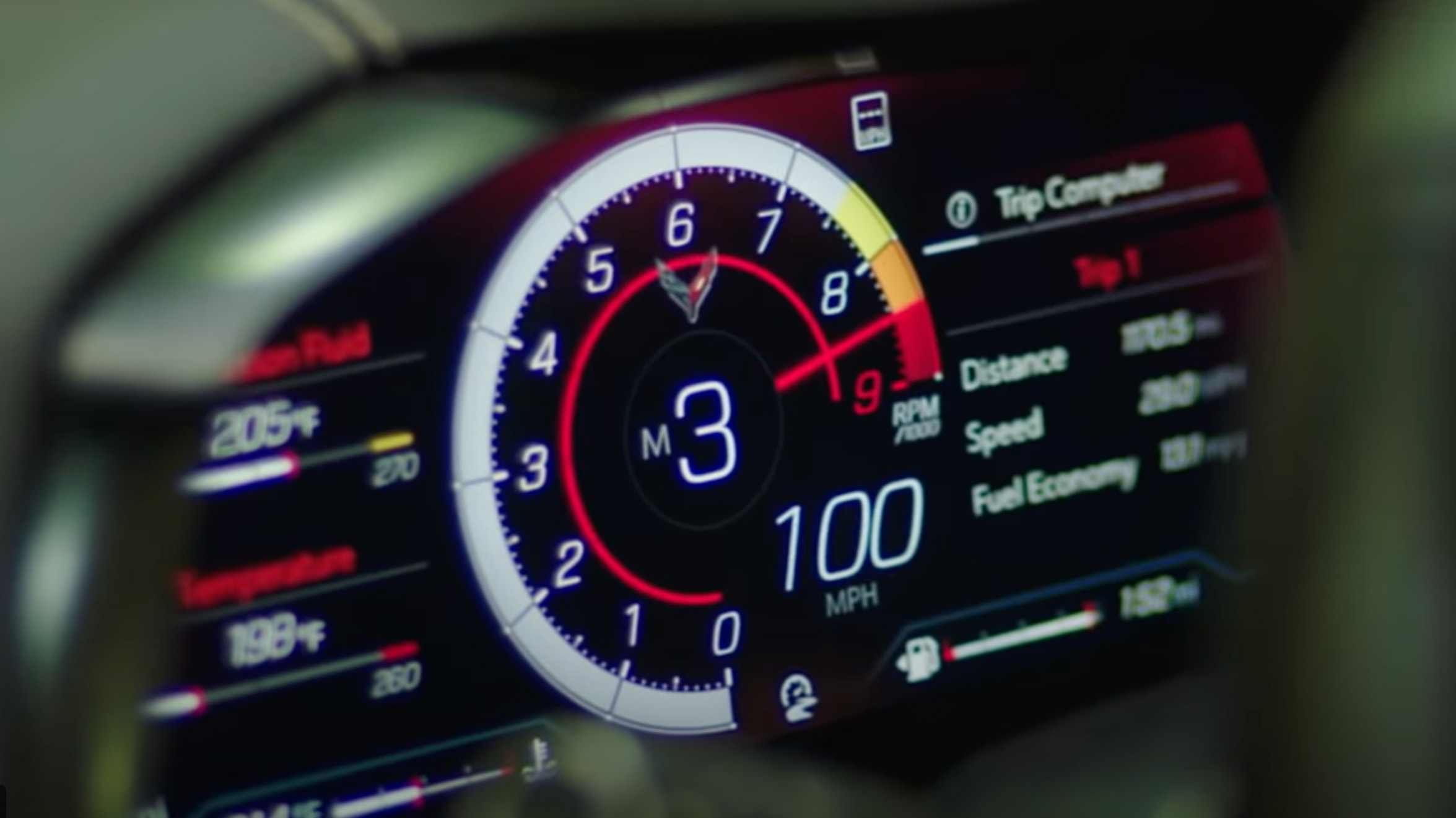 Chevy Corvette C8 Z06 revs