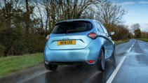 Renault Zoe E-Tech Electric blue rear