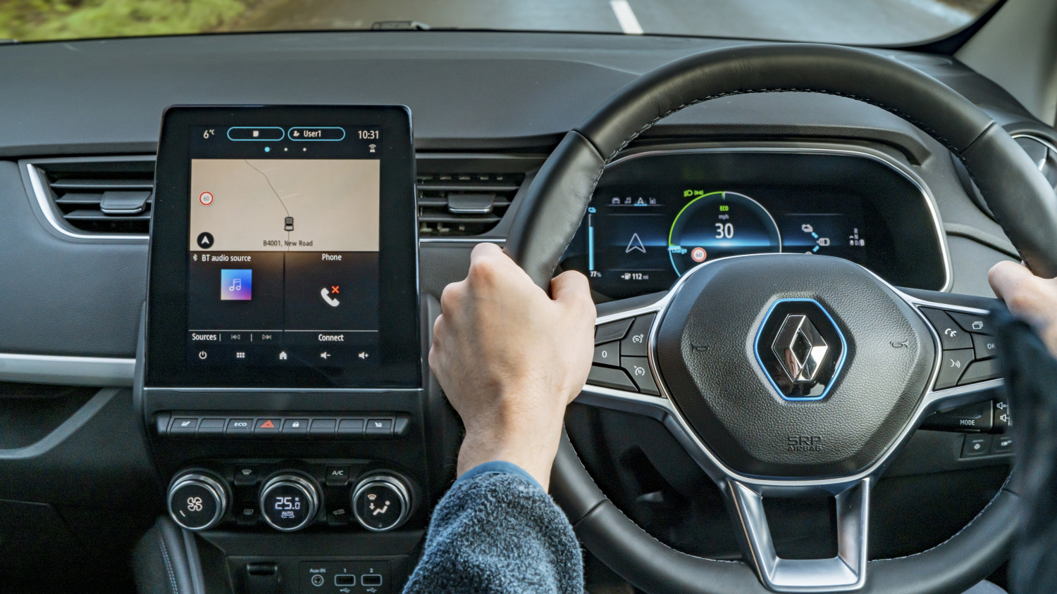 Renault Zoe E-Tech Electric interior dashboard