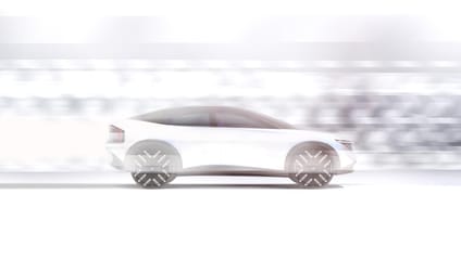 Nissan EV crossover teaser image