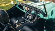 Top Gear Morgan Plus Four Mint Green interior