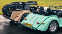 Top Gear Morgan Plus Four vs CX-T rally raid