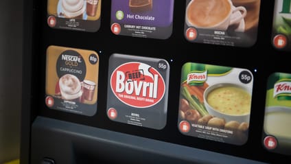 Nissan Sunderland Bovril vending machine