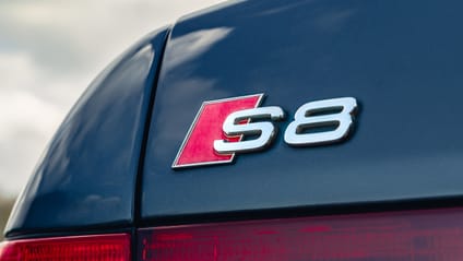 2001 Audi S8 badge