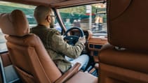 Kingsley Cars Range Rover Classic ULEZ interior driving