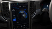 2022 Ford Ranger touchscreen lighting system