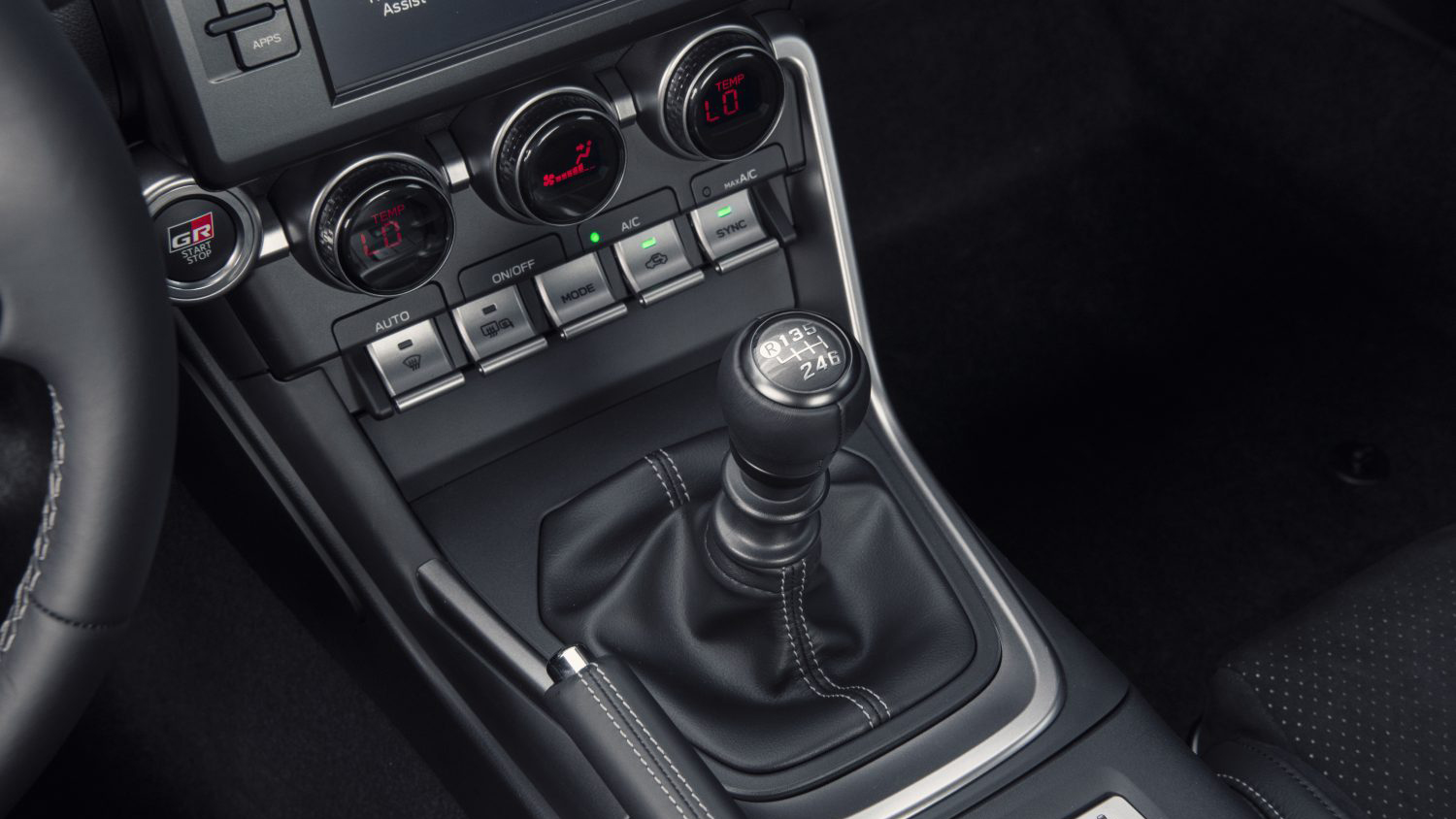 Toyota GR86 manual gear knob