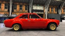 MST Motorsport Tools Mk1 Escort restomod red and gold wheels