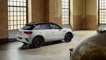 2022 Volkswagen T-Roc R-Line white rear