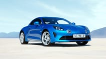 2022 Alpine A110 blue front