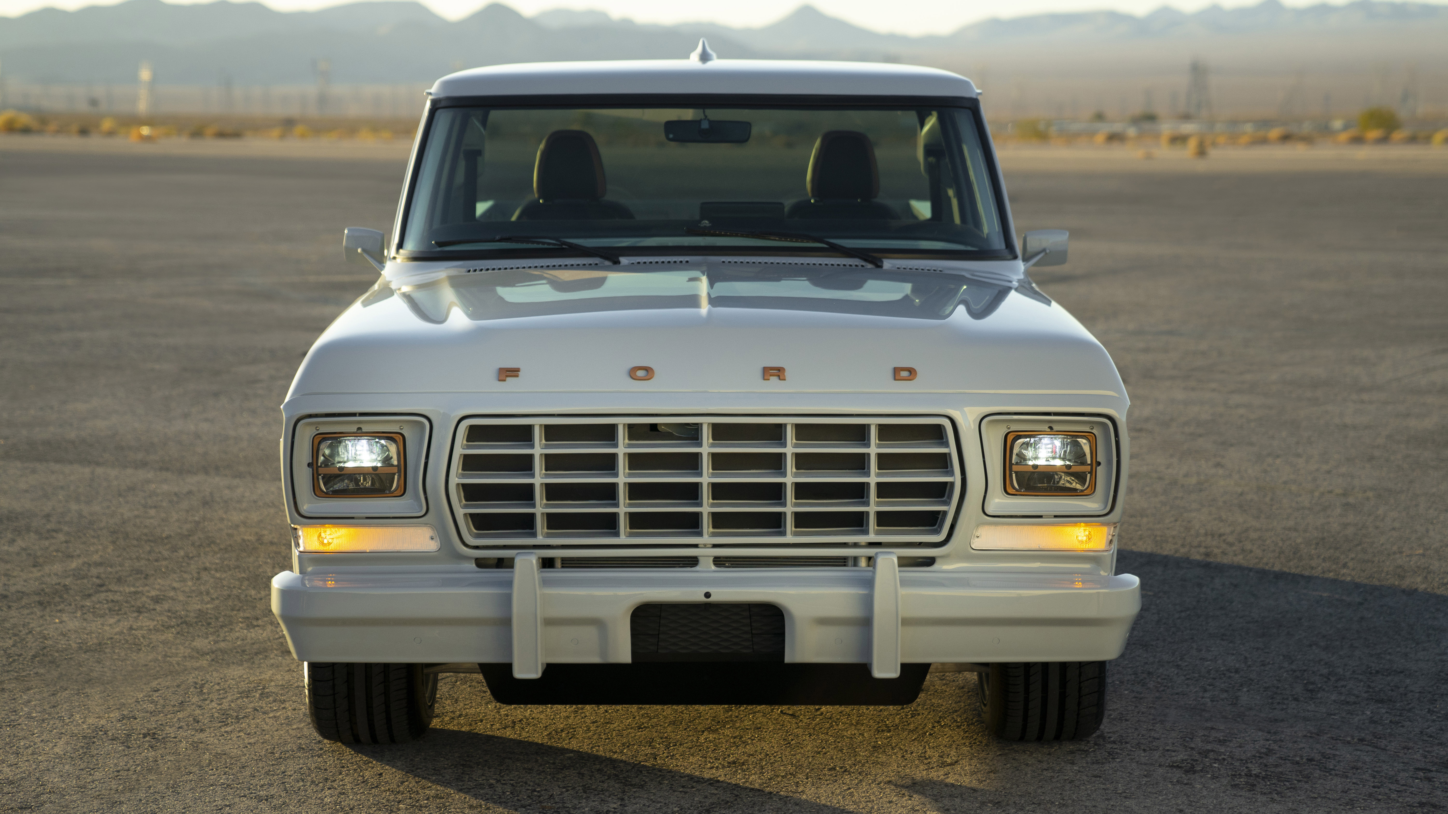 Ford F-100 Eluminator concept electric truck 2021