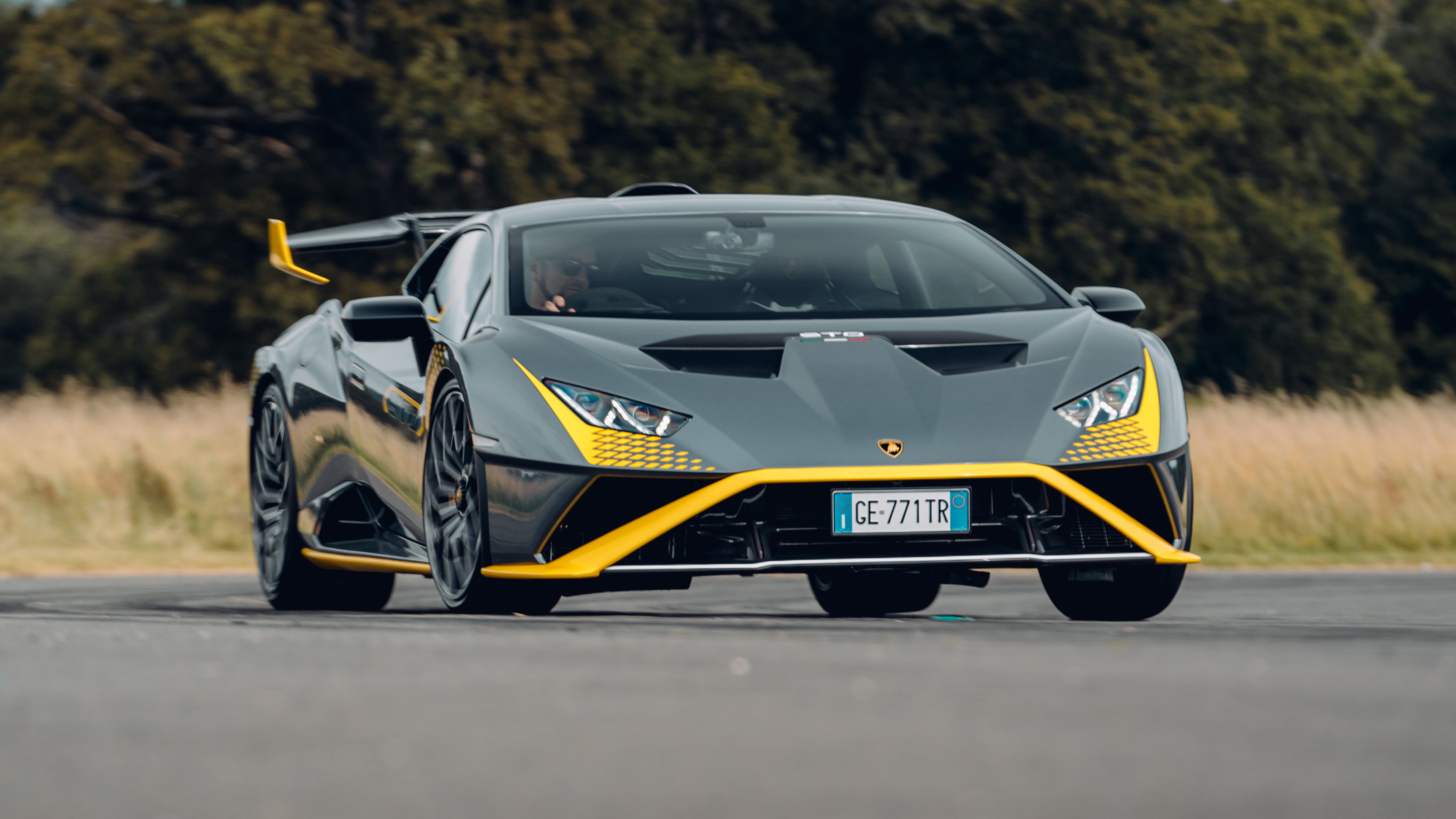 Lamborghini Huracán STO review on track 2021 Top Gear