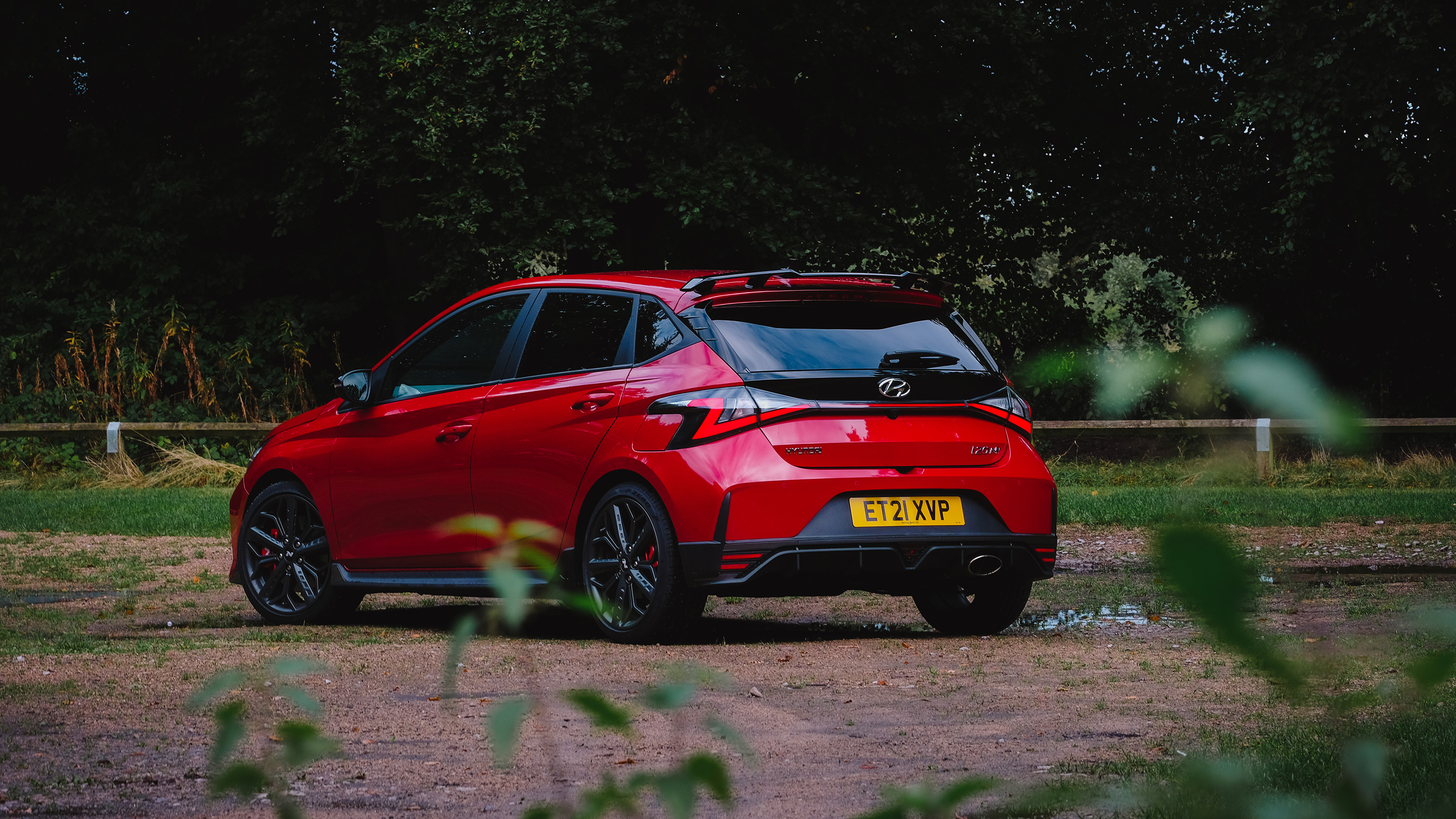 Top Gear Hyundai i20N Dragon Red rear