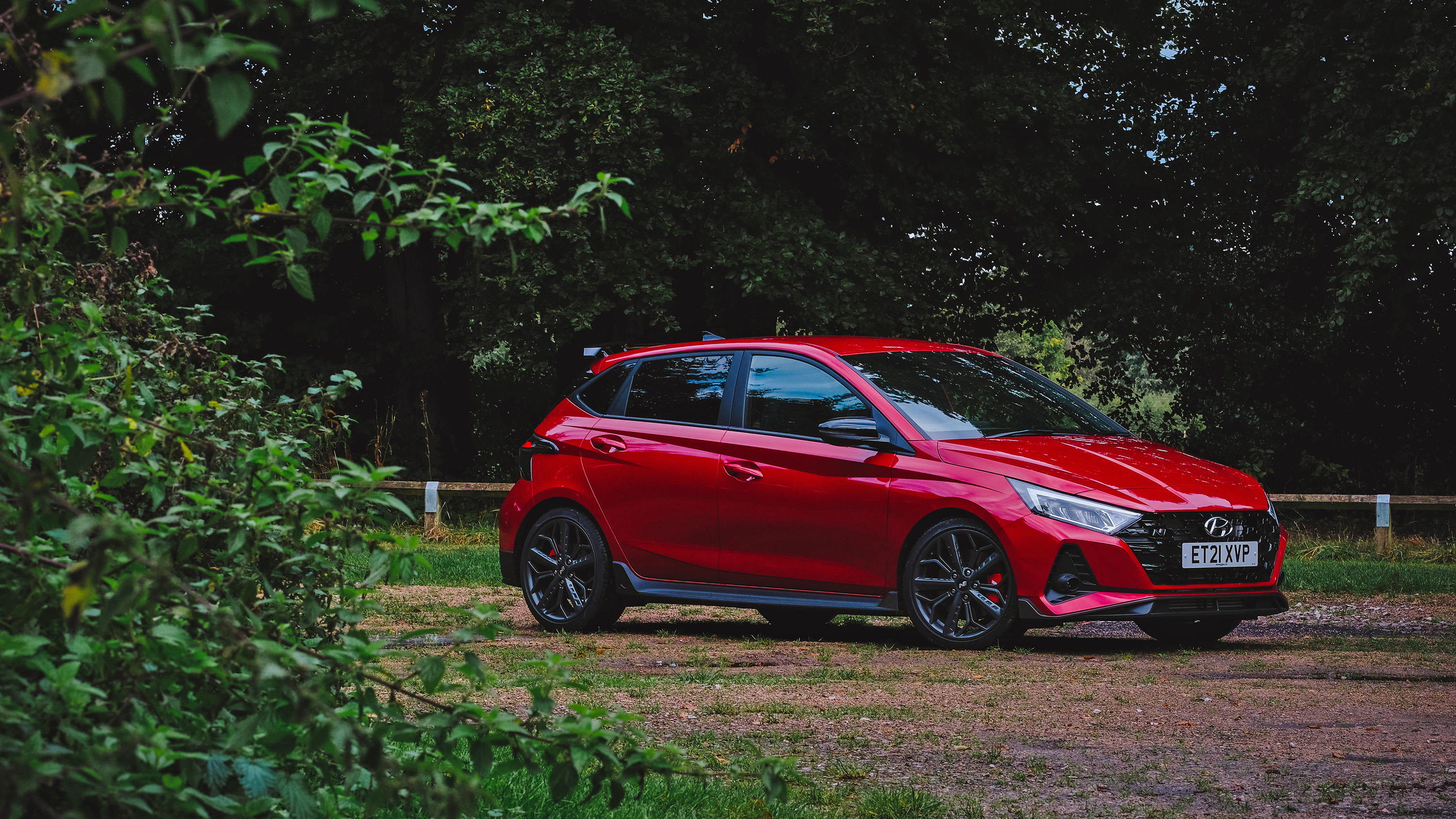 Top Gear Hyundai i20N Dragon Red front