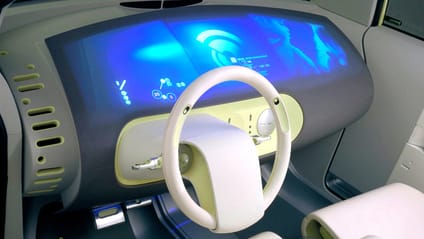 Ford 24-7 Wagon concept interior dashboard