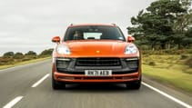 Porsche Macan GTS orange front