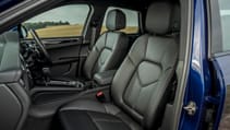 Porsche Macan front leather sports seats