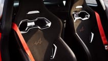 2022 Alpine A110 S microfibre Sabelt sports seats