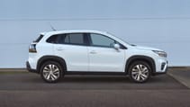 2022 Suzuki S-Cross white side profile