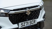 2022 Suzuki S-Cross white front grille