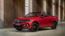 2022 Volkswagen T-Roc Cabriolet red roof down