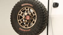 Toyota Tacozilla retro TRD rig spare tyre