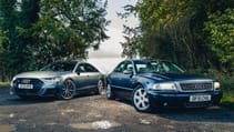 Audi S8 D2 with S8 D5