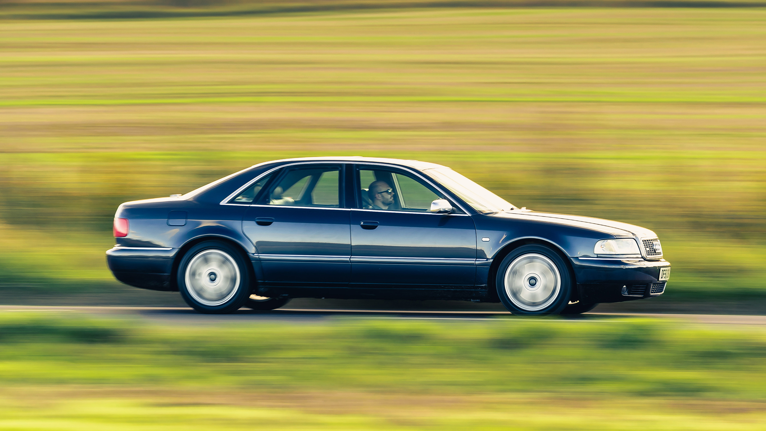 Audi S8 D2 side profile