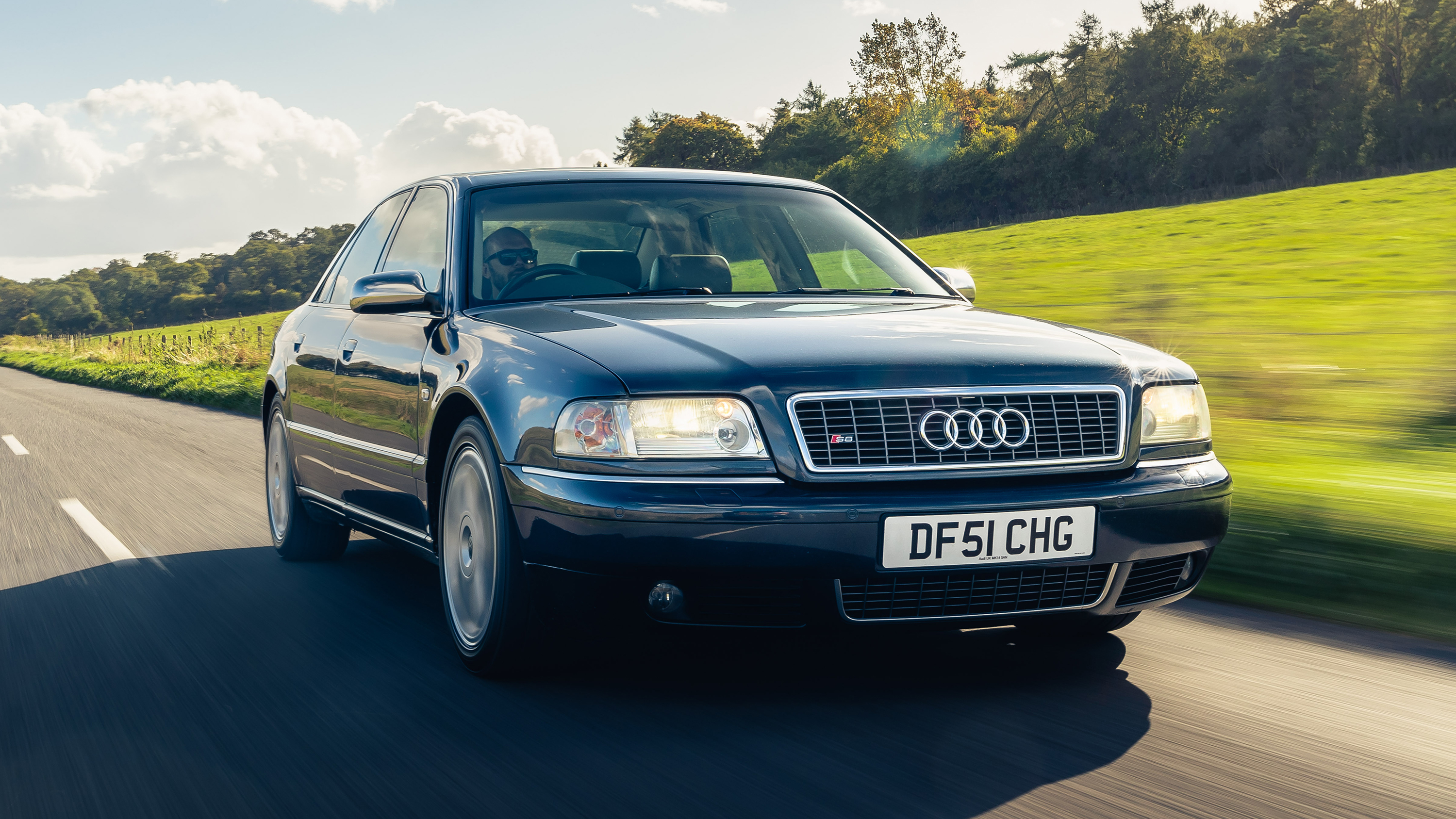 Audi S8 D2 front three quarter view