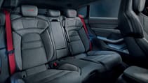 Porsche Taycan GTS Sport Turismo rear seats