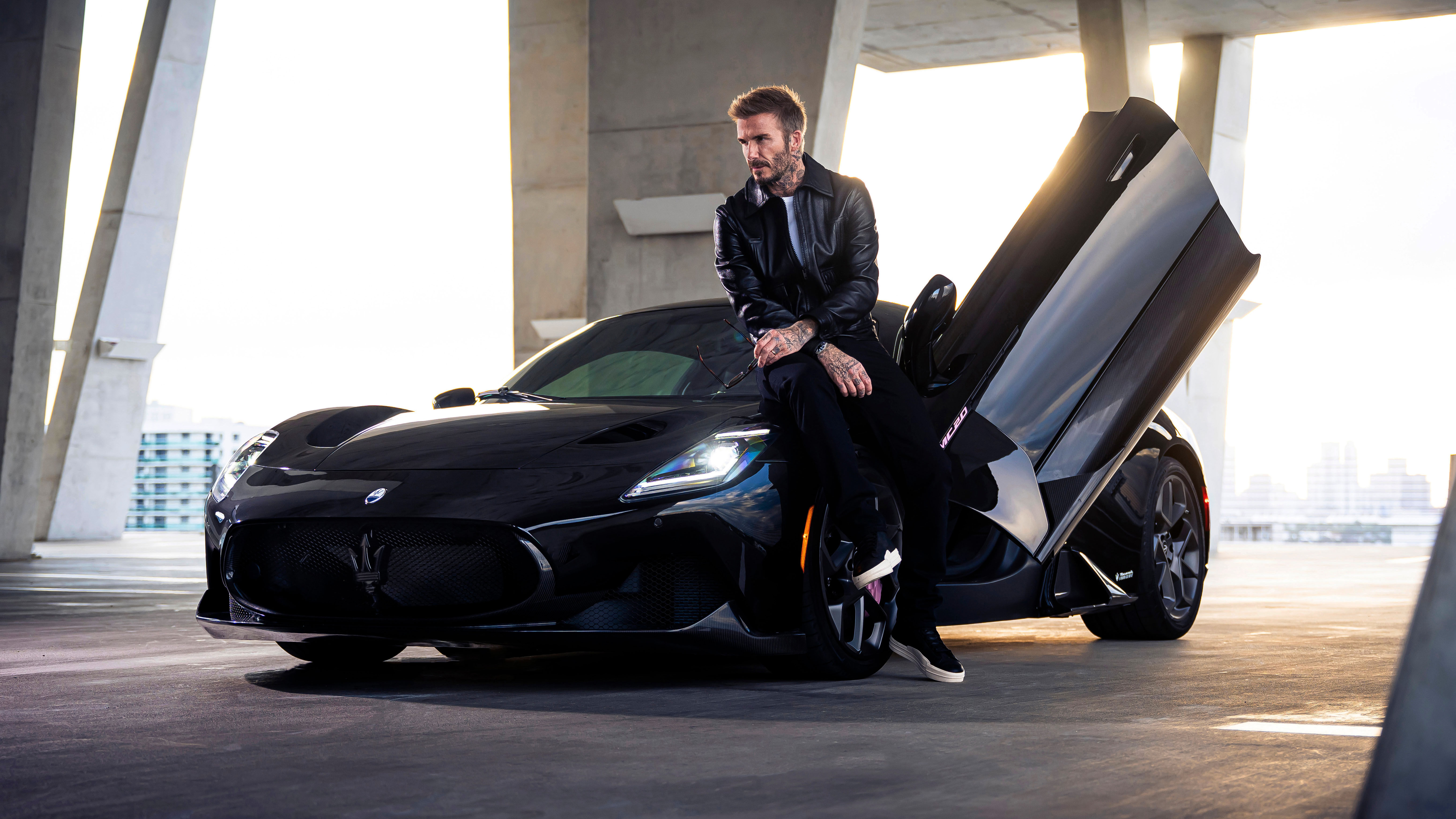 David Beckham Maserati MC20