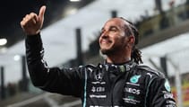 Lewis Hamilton legend thumbs up