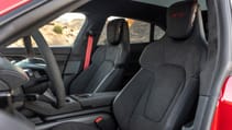 Porsche Taycan Sport Turismo front seats