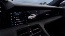 Porsche Taycan Sport Turismo screen