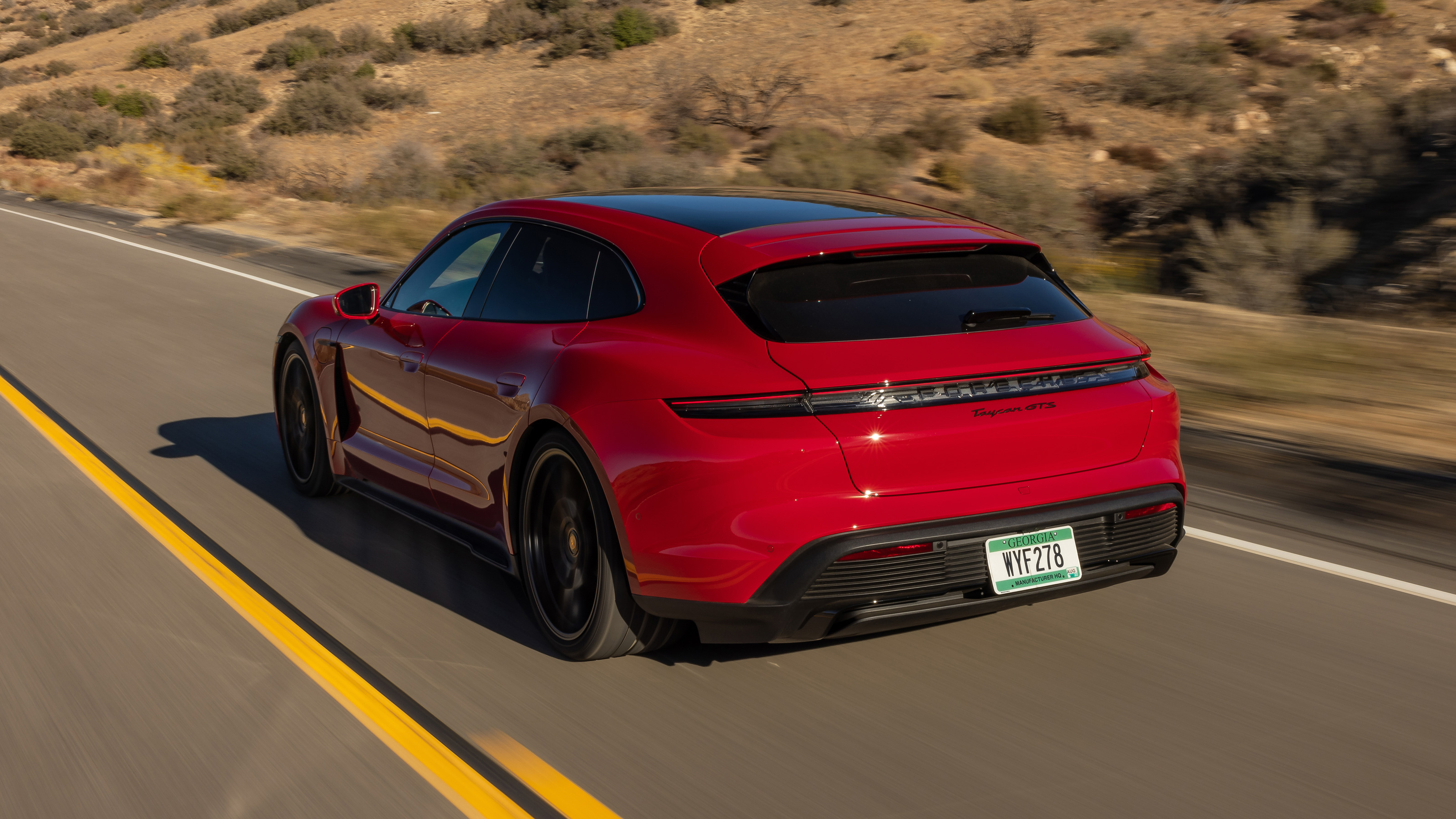 Porsche Taycan Sport Turismo rear