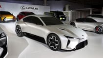 Toyota Lexus battery electric cars