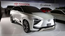 Toyota Lexus battery electric cars