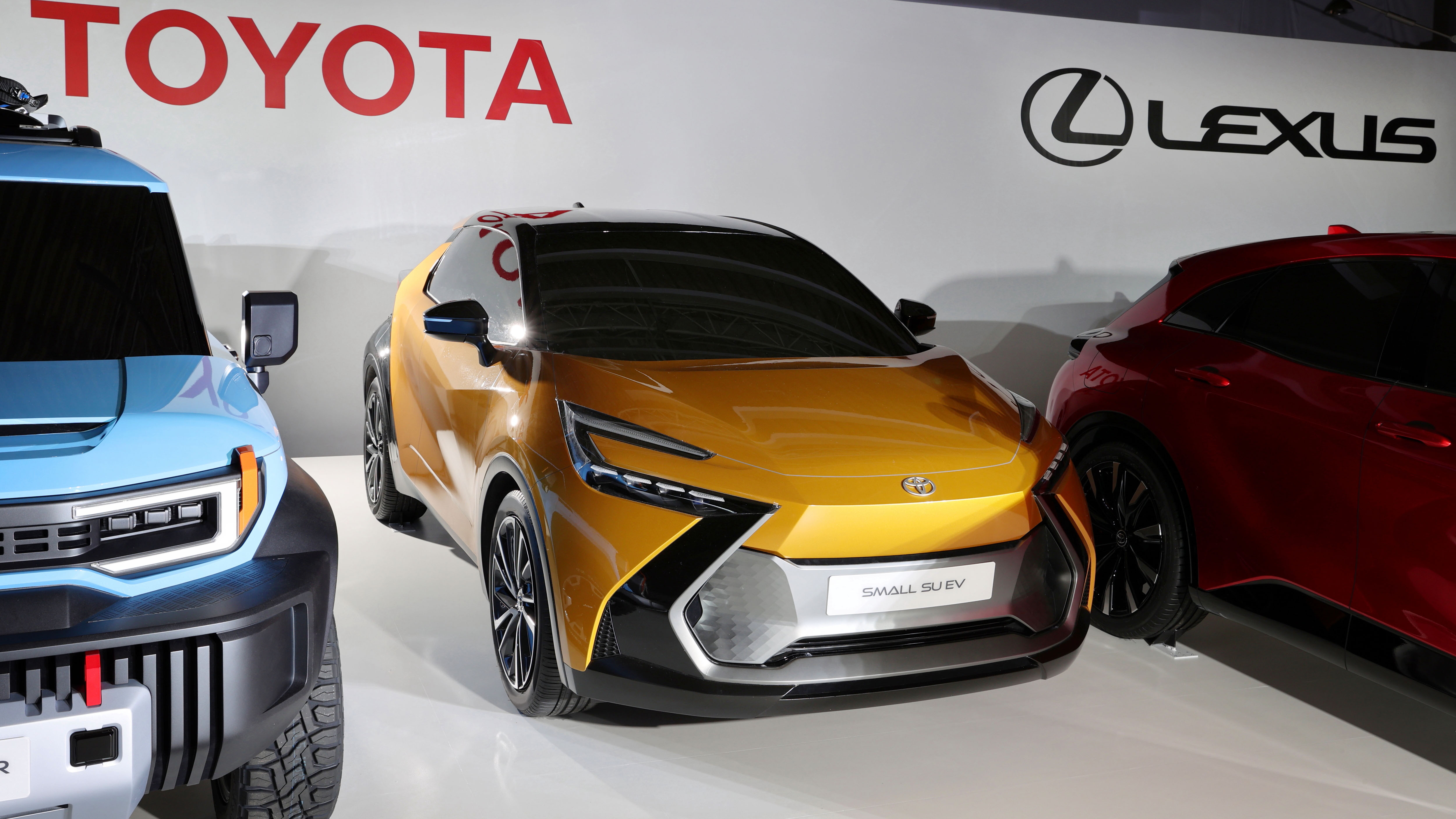 Toyota Lexus battery electric cars