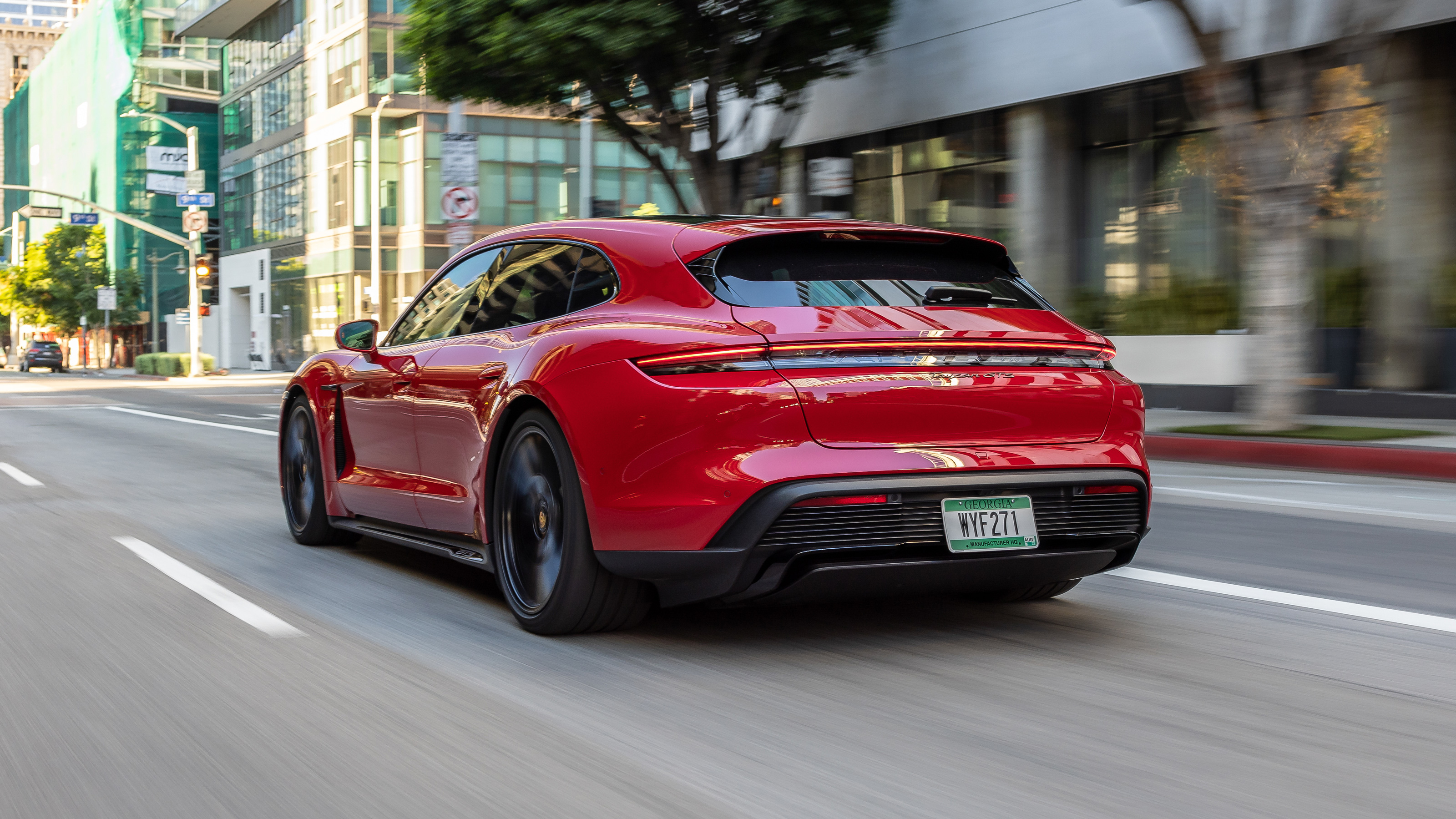 Porsche Taycan Sport Turismo rear