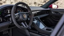 Porsche Taycan Sport Turismo steering wheel